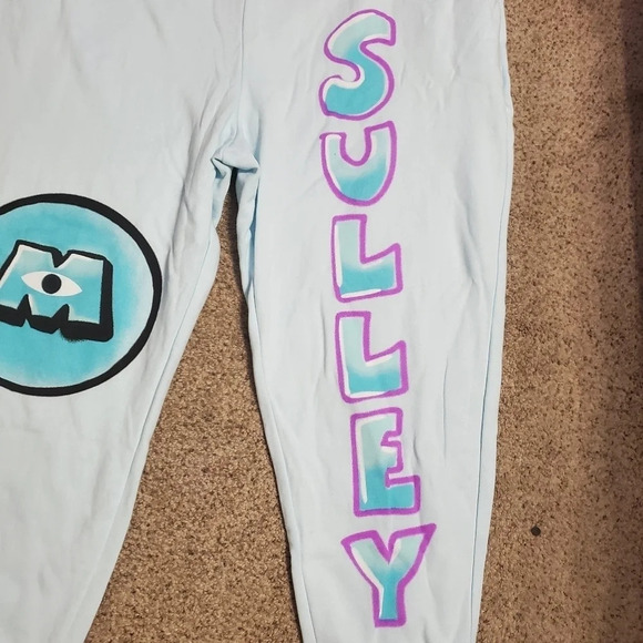 Disney Store Monster's Inc. Sulley Loungewear Bottoms Joggers Sweatpants 2X - Picture 7 of 13